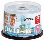 TDK製DVD-R